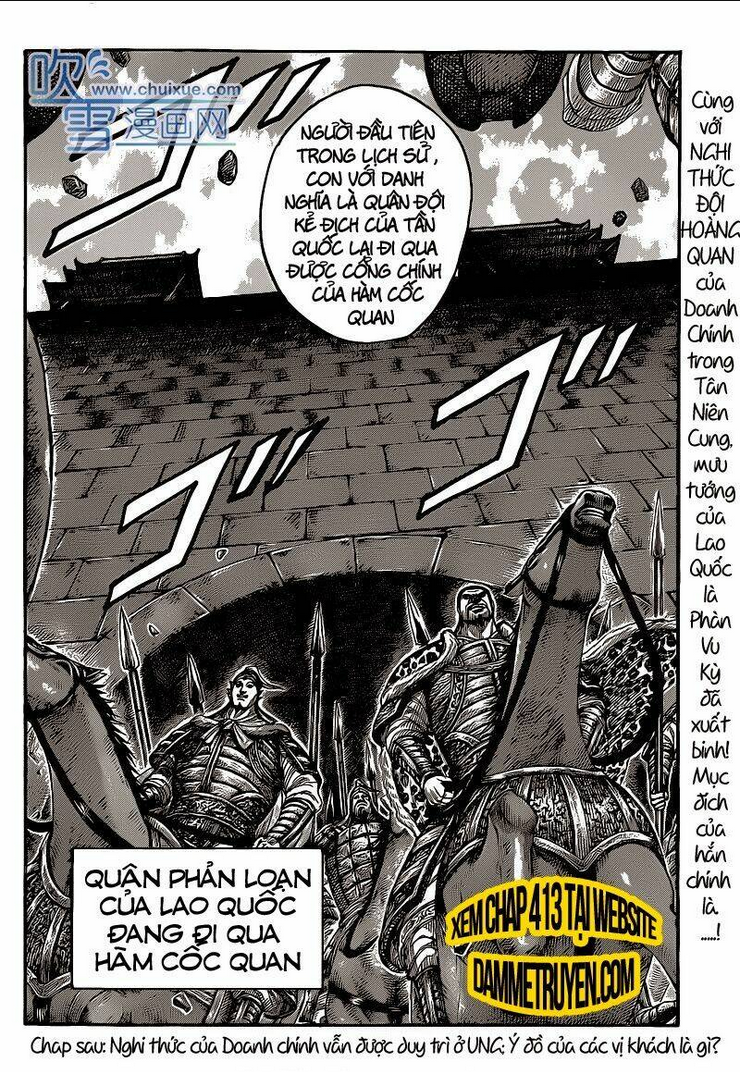 Kingdom - Vương Giả Thiên Hạ chapter 412 - Trang 19