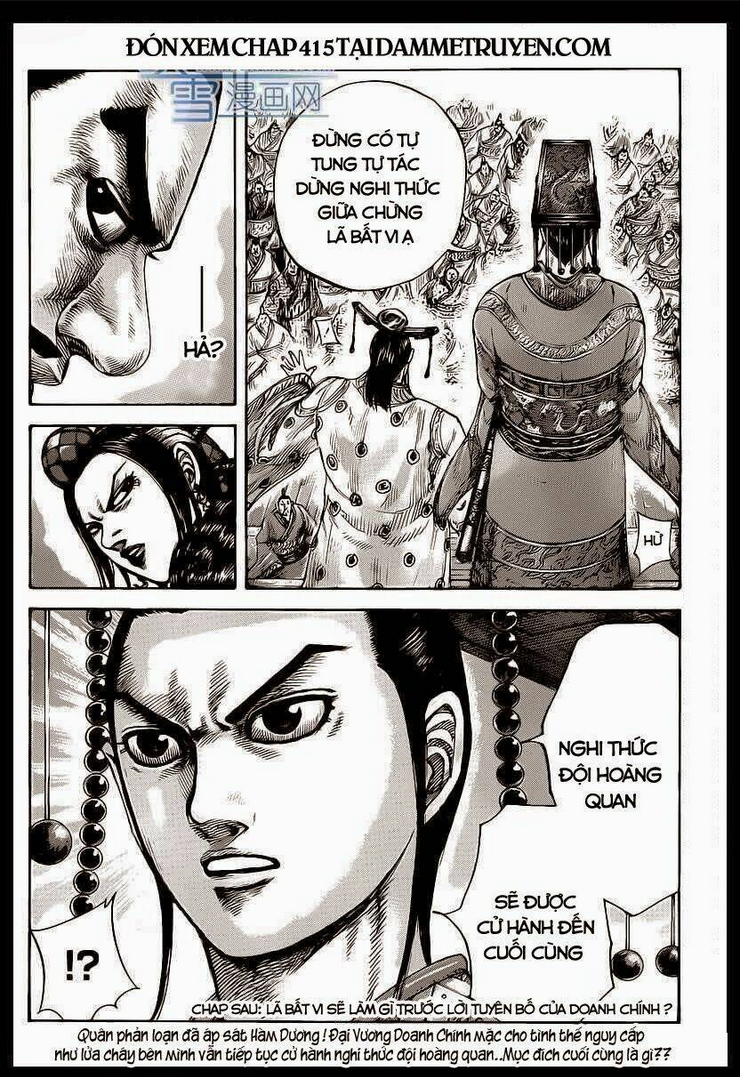 Kingdom - Vương Giả Thiên Hạ chapter 414 - Trang 19