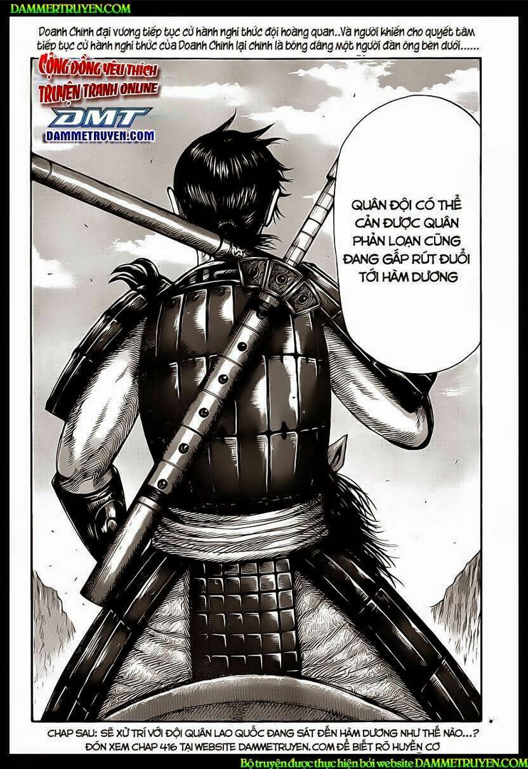 Kingdom - Vương Giả Thiên Hạ chapter 415 - Trang 18