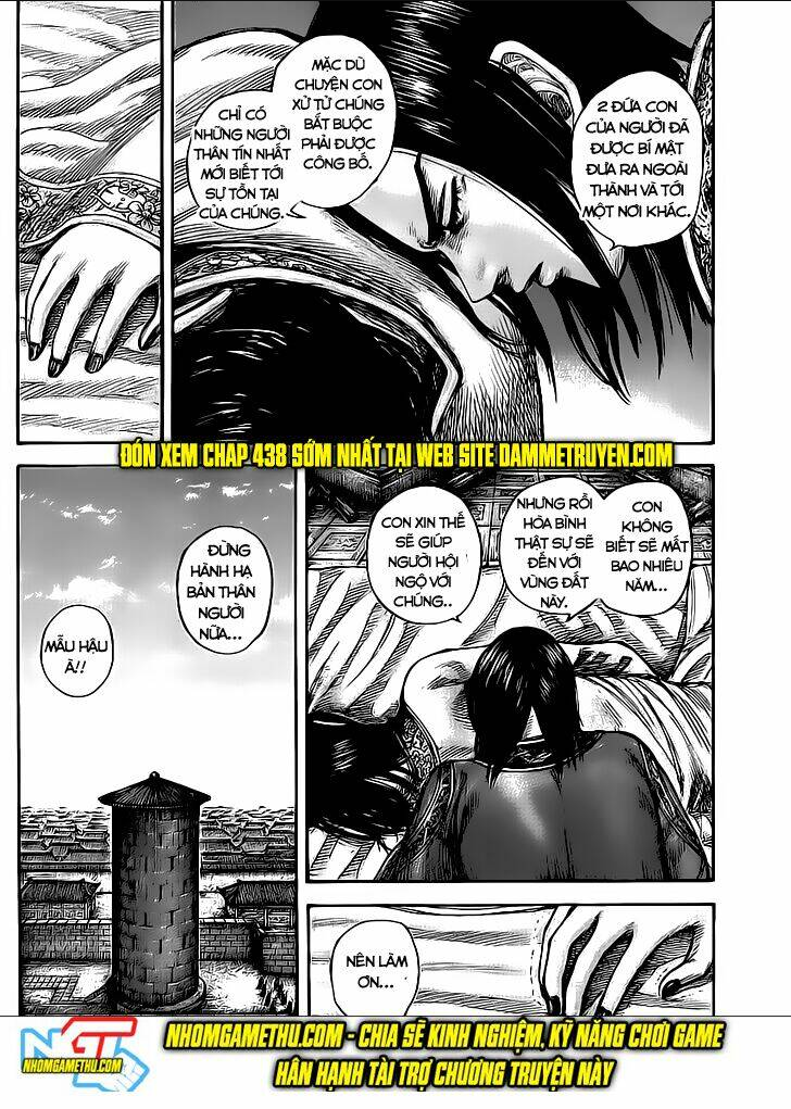 Kingdom - Vương Giả Thiên Hạ chapter 437 - Trang 19