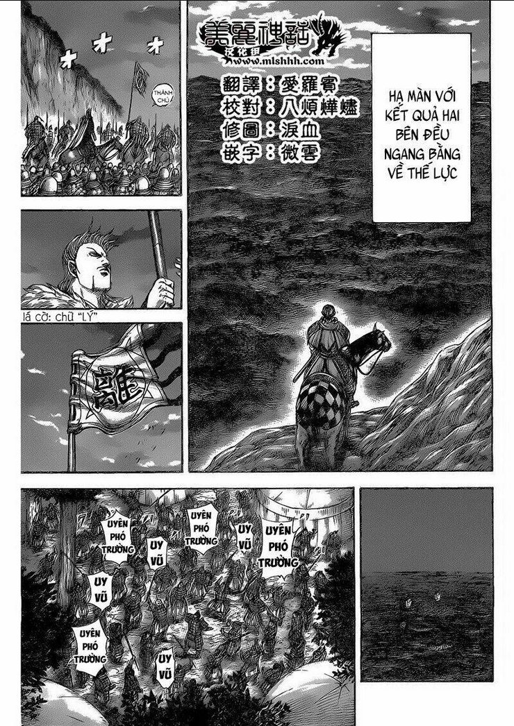Kingdom - Vương Giả Thiên Hạ chapter 459 - Trang 14
