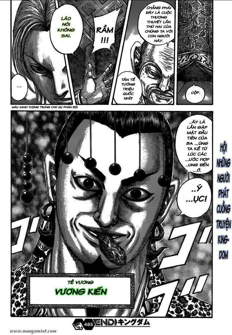 Kingdom - Vương Giả Thiên Hạ chapter 485 - Trang 17