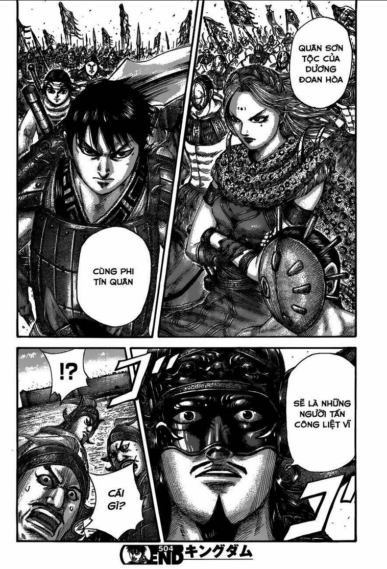 Kingdom - Vương Giả Thiên Hạ chapter 504 - Trang 16