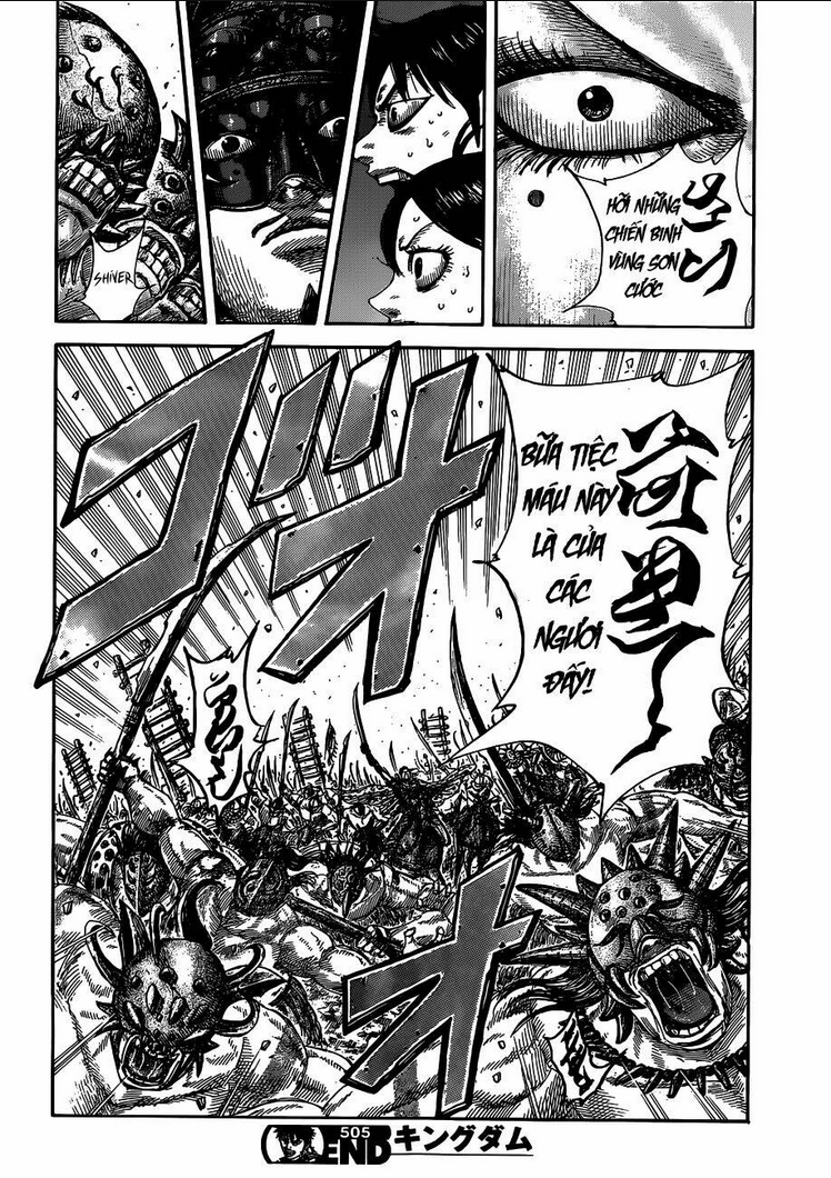 Kingdom - Vương Giả Thiên Hạ chapter 505 - Trang 18