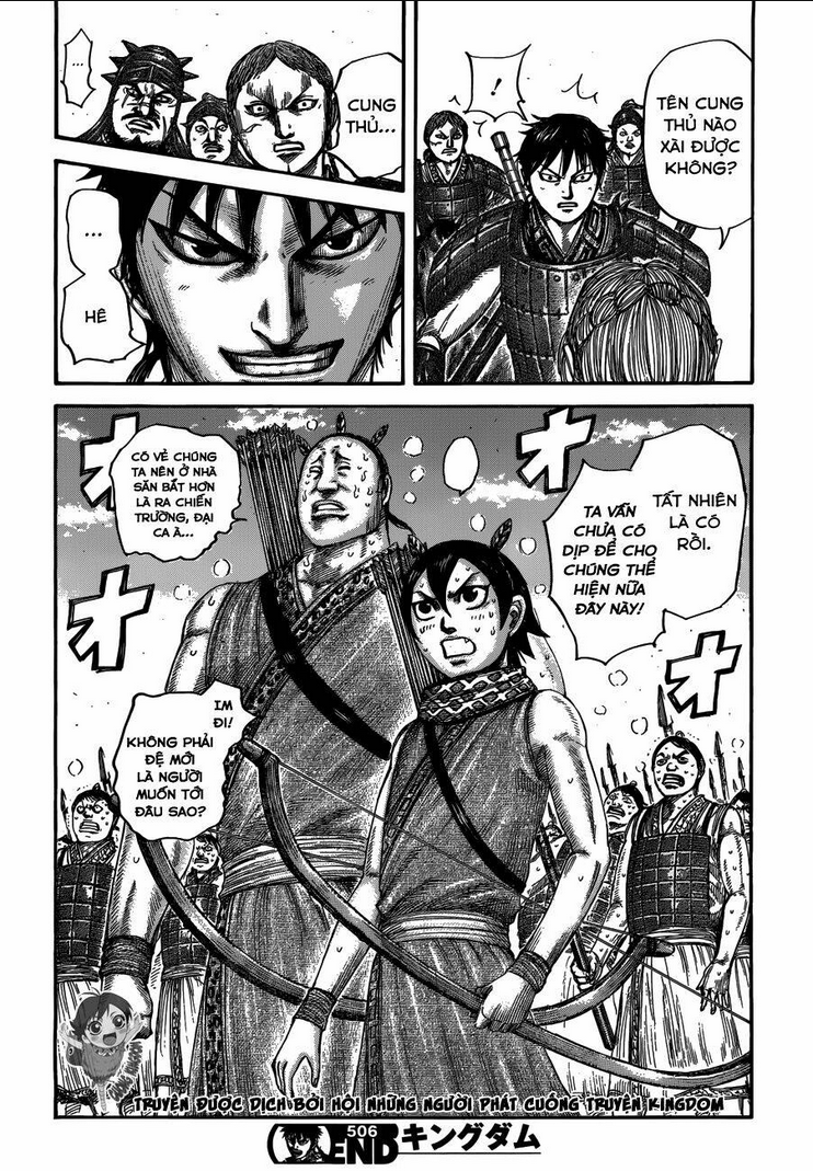 Kingdom - Vương Giả Thiên Hạ chapter 506 - Trang 18