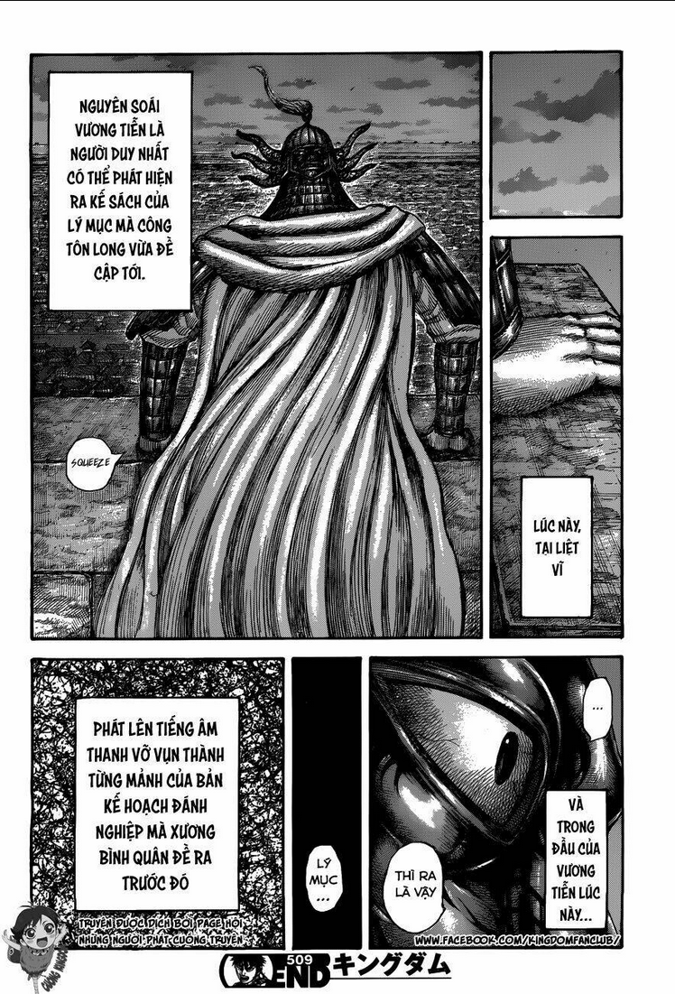 Kingdom - Vương Giả Thiên Hạ chapter 509 - Trang 17
