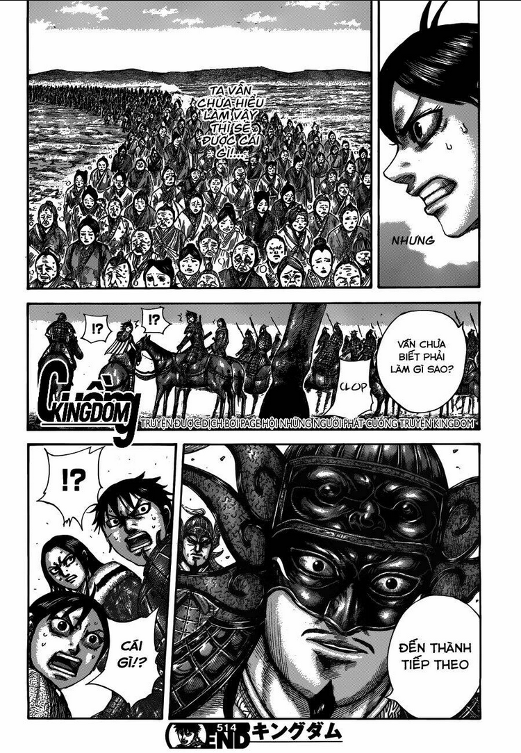 Kingdom - Vương Giả Thiên Hạ chapter 514 - Trang 18