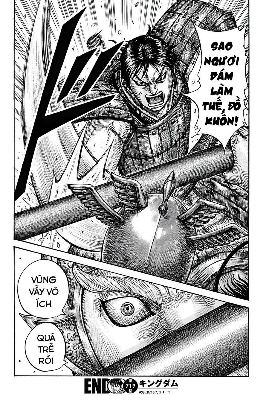Kingdom - Vương Giả Thiên Hạ chapter 719 - Trang 18