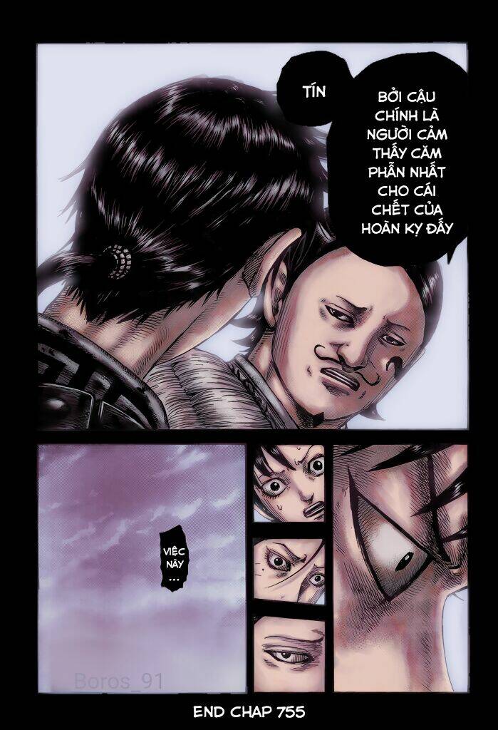 Kingdom - Vương Giả Thiên Hạ chapter 755 - Trang 21