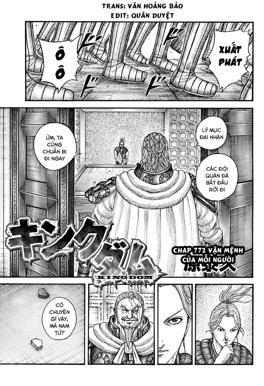 Kingdom - Vương Giả Thiên Hạ chapter 772 - Trang 3