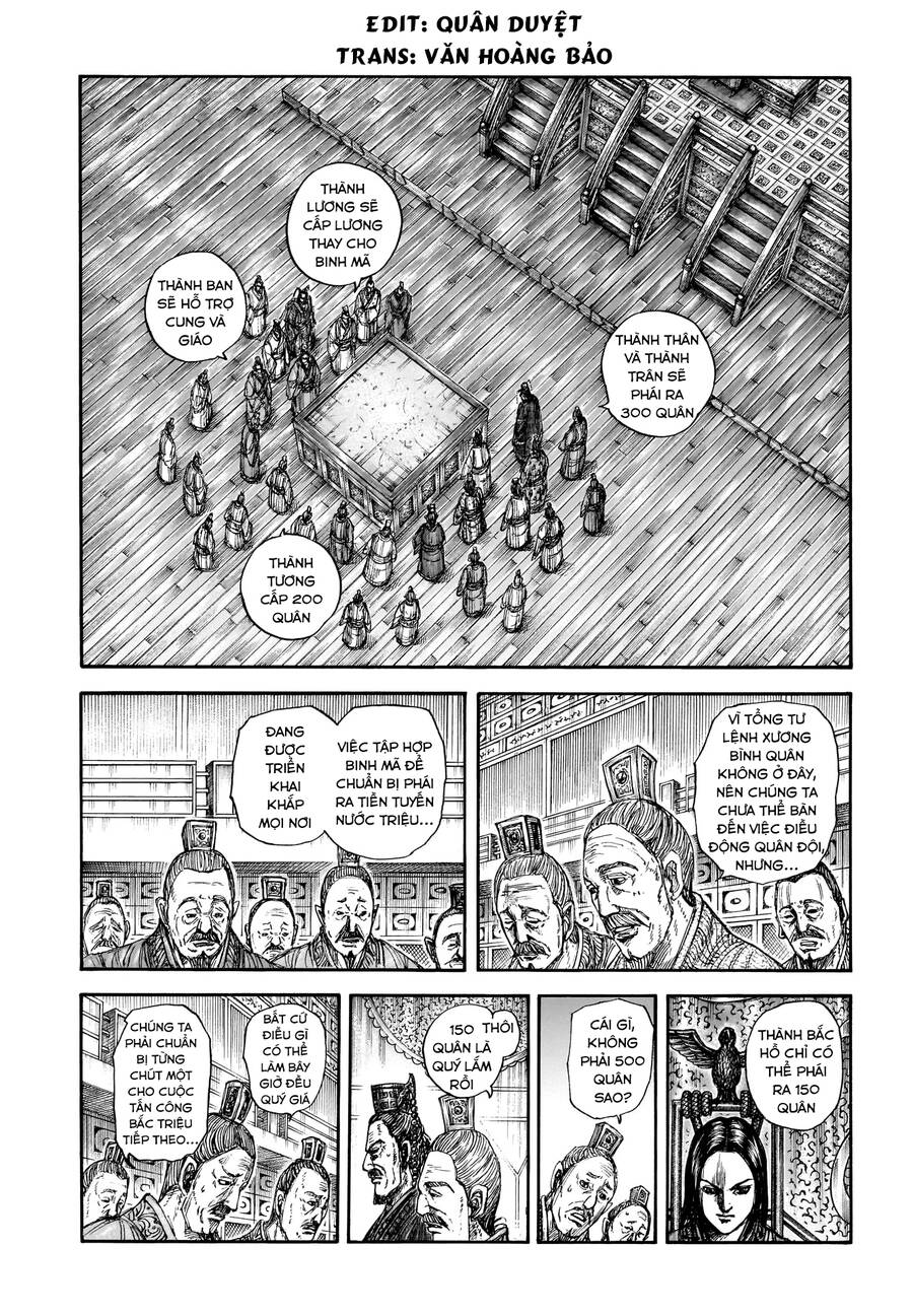 Kingdom - Vương Giả Thiên Hạ chapter 800 - Trang 2