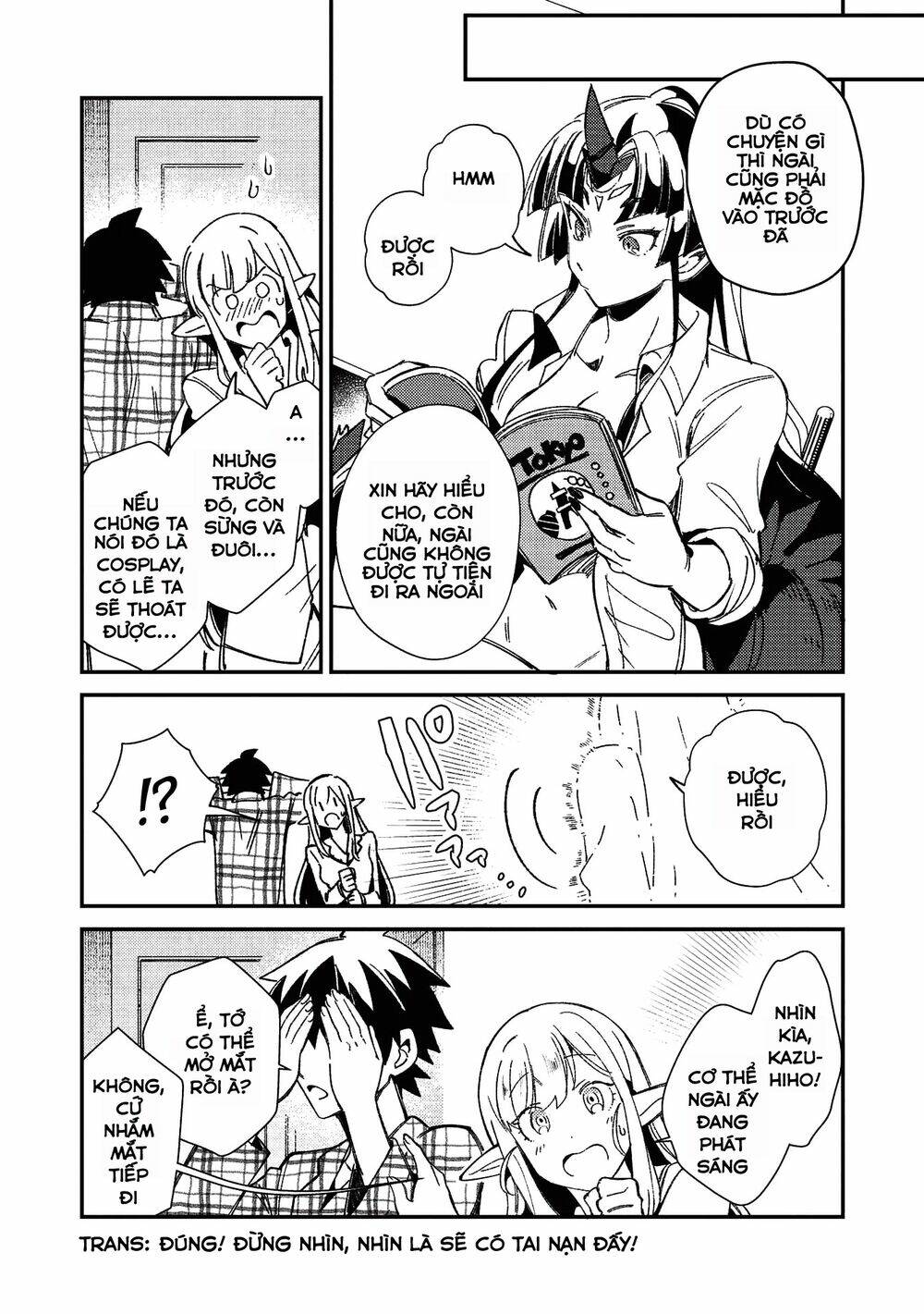 Nihon E Youkoso Elf-San chapter 25 - Trang 8