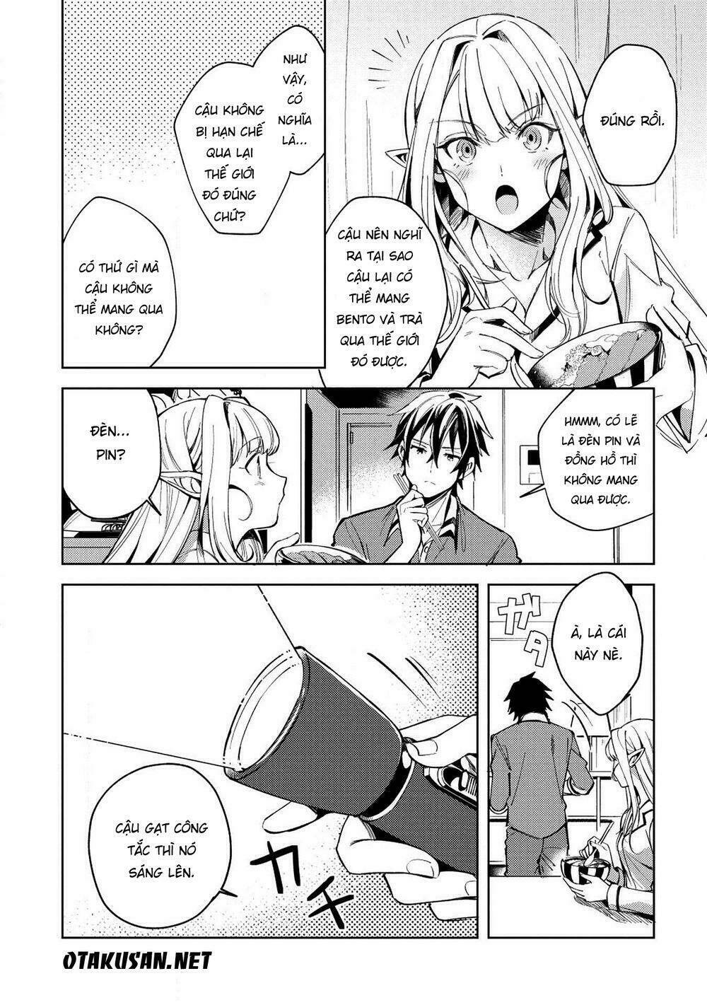 Nihon E Youkoso Elf-San chapter 4 - Trang 12