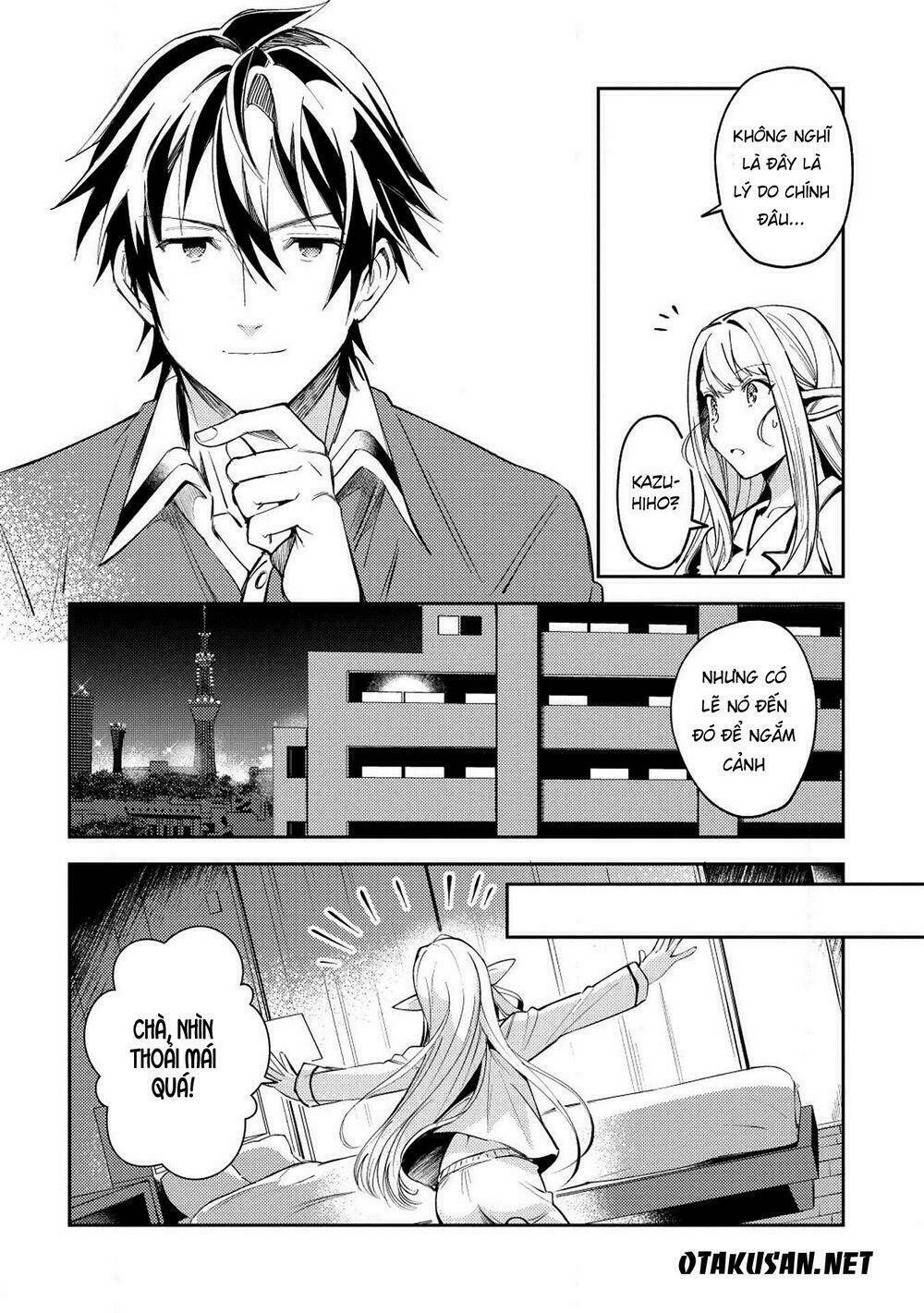 Nihon E Youkoso Elf-San chapter 4 - Trang 21